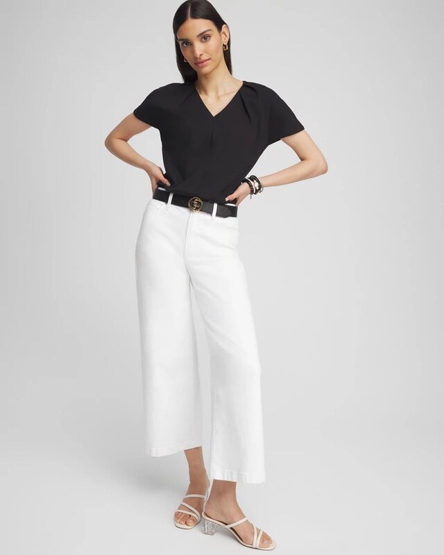 Tuck Detail Tee - image 2